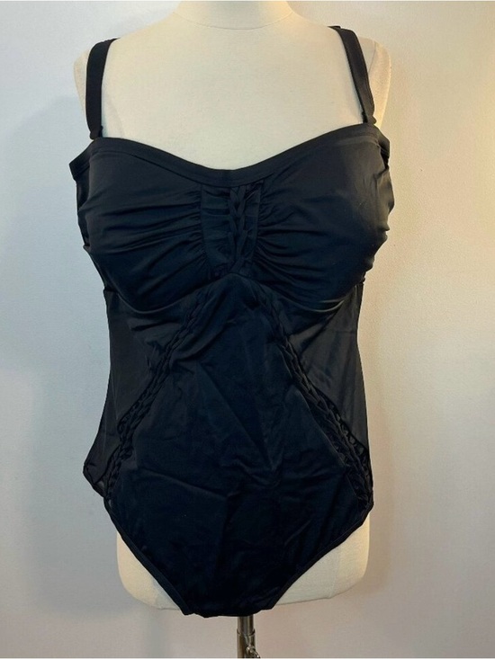 Swimsuits For All Other - 🖤Swimsuits for all Black One-Piece Swimsuit with Braided Detail NWT🖤